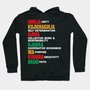 The Principles of Kwanzaa Hoodie